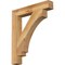 Ekena Millwork Imperial Block Rough Sawn Bracket, Western Red Cedar, 4"W x 26"D x 30"H BKT04X26X30IMP05RWR - alternate 1